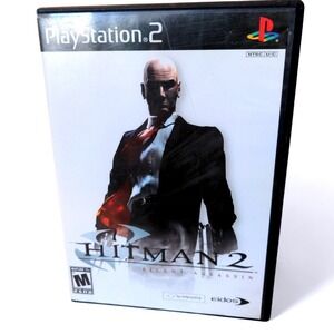 PlayStation 2 Hitman 2 Silent Assassin PS2 Video Game CIB Stealth Action